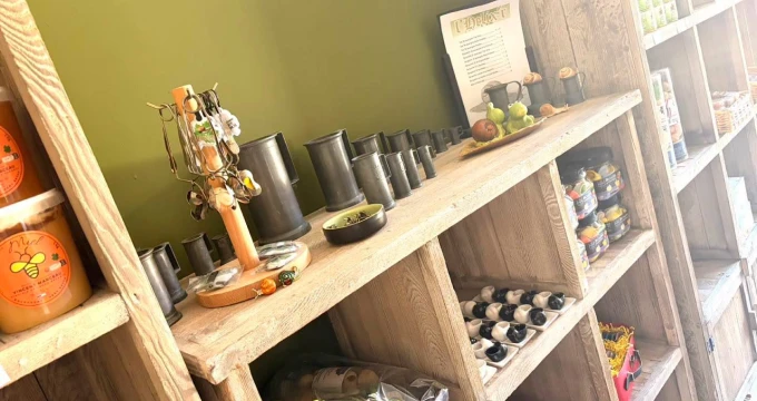 Intérieur de la boutique Helix'r à Gurgy Yonne